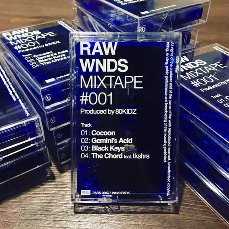 80KIDZ - RAW WNDS MIXTAPE #001 (Cassette Tape)