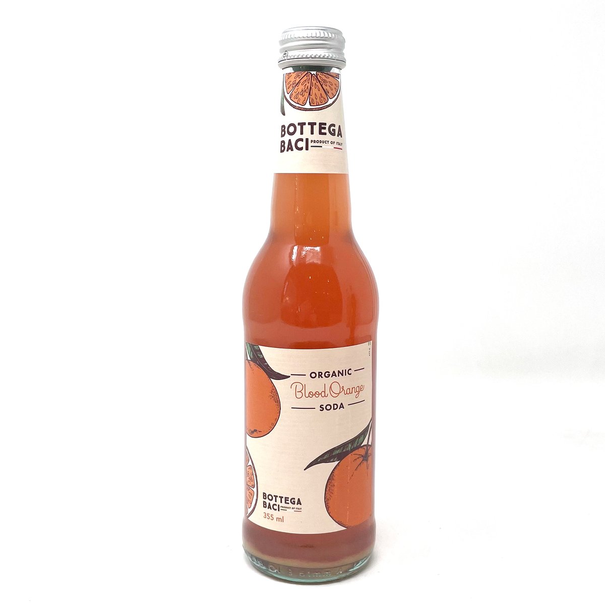 Bottega Baci | 有機ブラッドオレンジソーダ 355ml | ANDshop