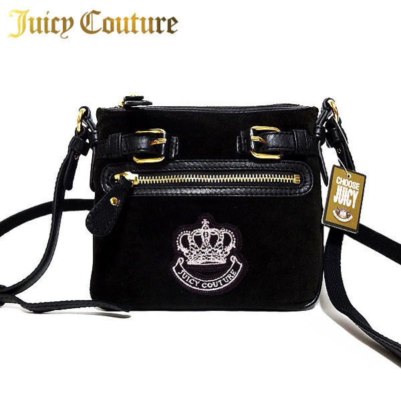 juicy couture ジューシークチュール　チェーンショルダーバッグ　黒