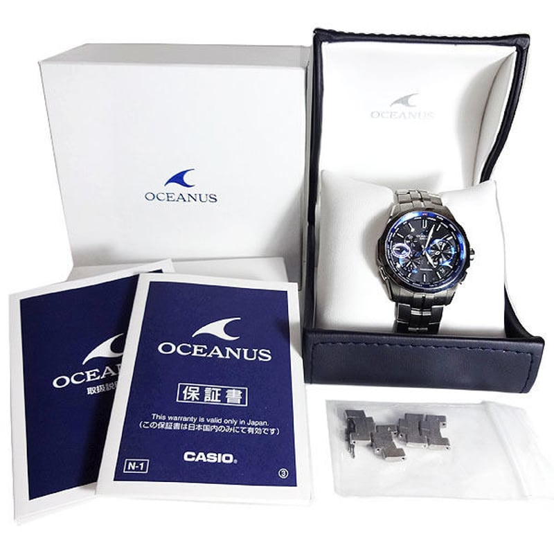 CASIOO CEANUS カシオ オシアナス マンタ 腕時計 OCW-S2400-1AJF
