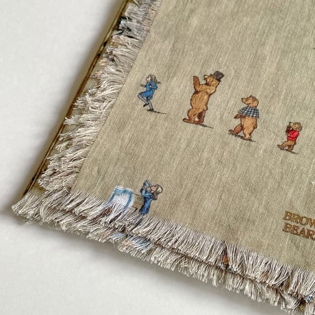 小物 TENDERLOIN  COTTON  STOLE Braddock Metal and Glass Jute Rope Wrapped Coastal Accent