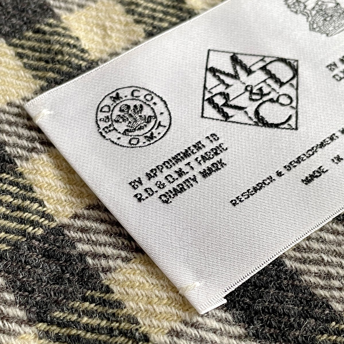 R&D.M.Co- wool blanket/CHECK | zakkayaline