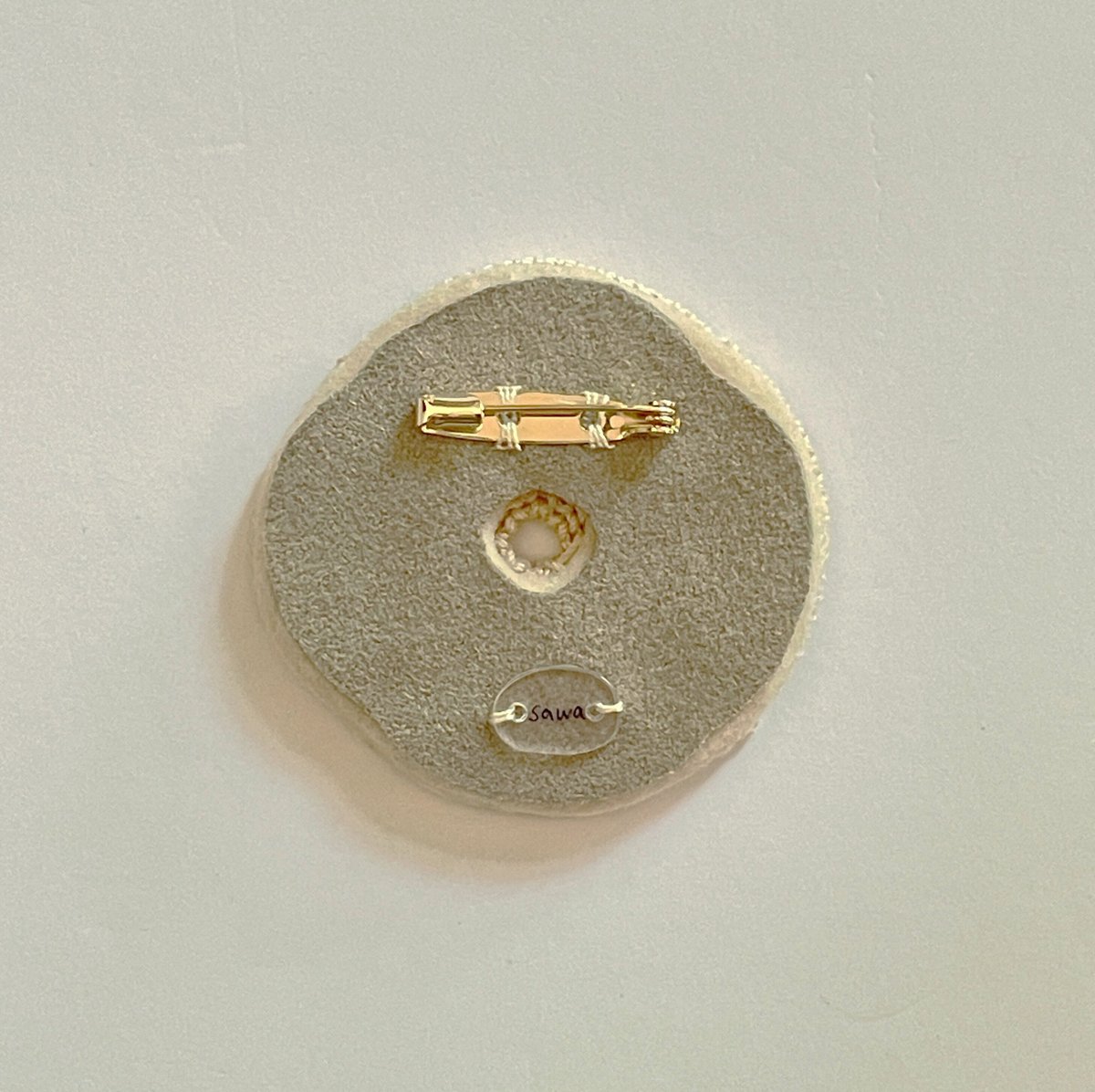松田紗和 macrame lace brooch/D,E,F | zakkayaline