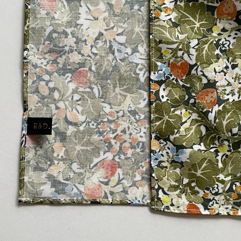 R&D.M.Co- bandanna/WILD BERRY FIELD LAWN | zak