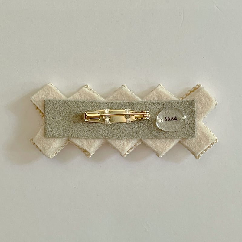 松田紗和 macrame lace brooch/A,B,C, | zakkayaline
