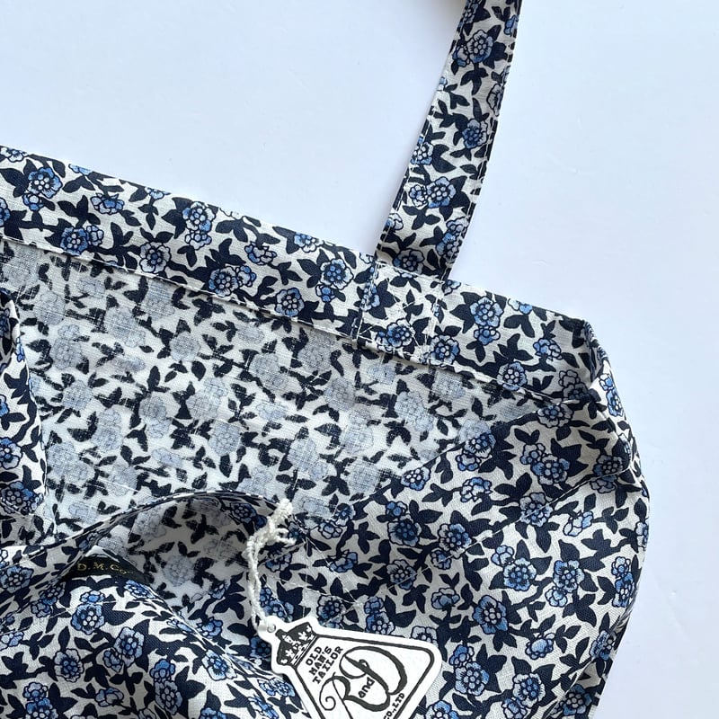 R&D.M.Co- tote bag / OLD BLUE | zakkayaline