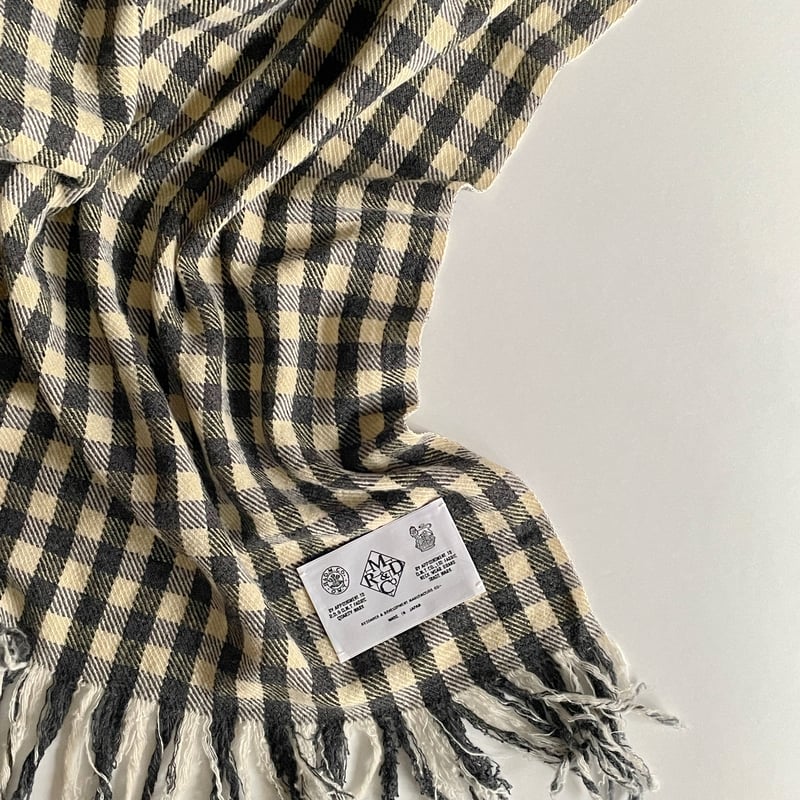 R&D.M.Co- wool blanket/CHECK | zakkayaline