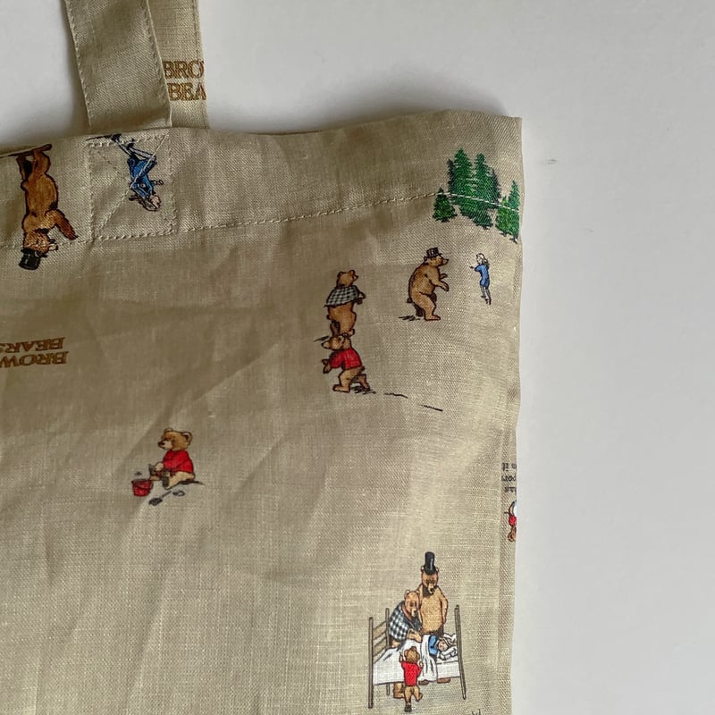 R&D.M.Co- tote bag/BROWN BEARS | zakkayaline