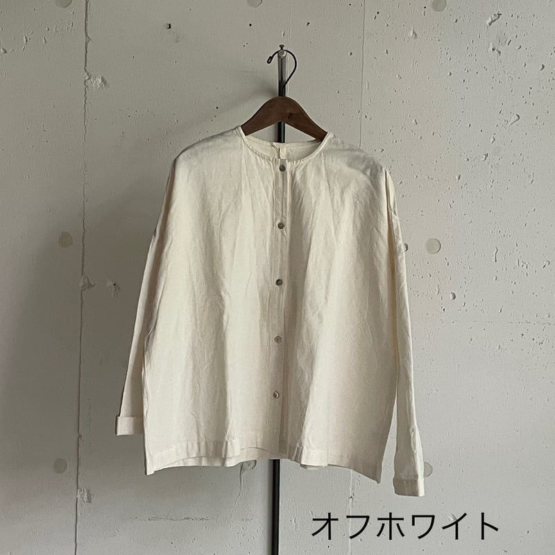 YAMMA 丸首ボタンシャツ/会津木綿 | zakkayaline