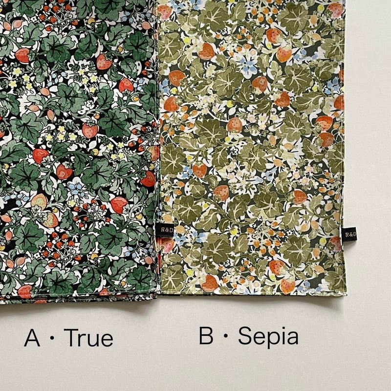 R&D.M.Co- bandanna/WILD BERRY FIELD LAWN | zak