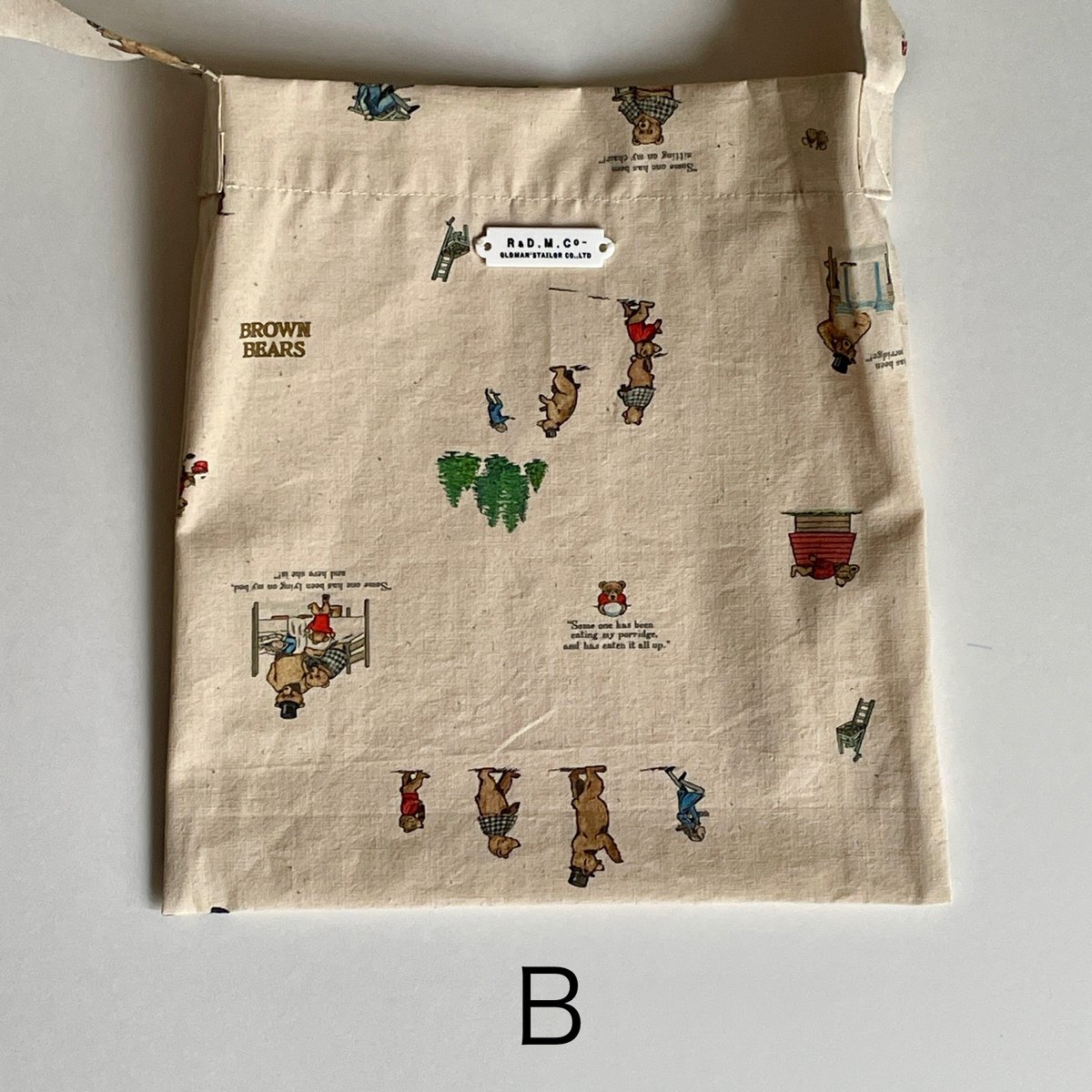 R&D.M.Co- shoulder bag/BROWN BEARS | zakkayaline