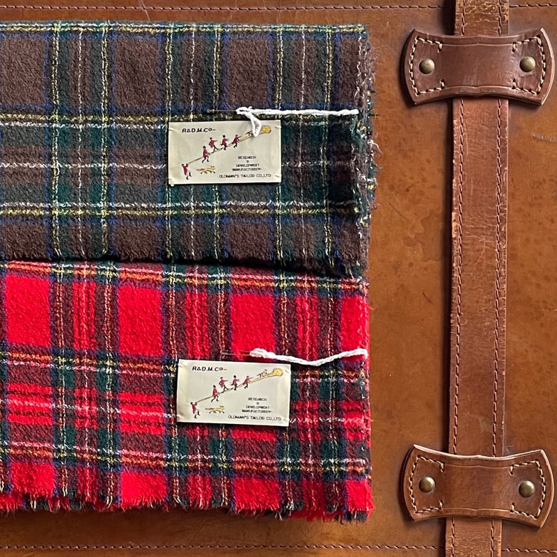 R&D.M.Co- wool muffler/TARTAN CHECK | zakkayaline