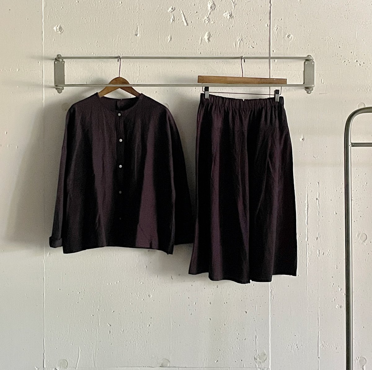 YAMMA 丸首ボタンシャツ/会津木綿 | zakkayaline