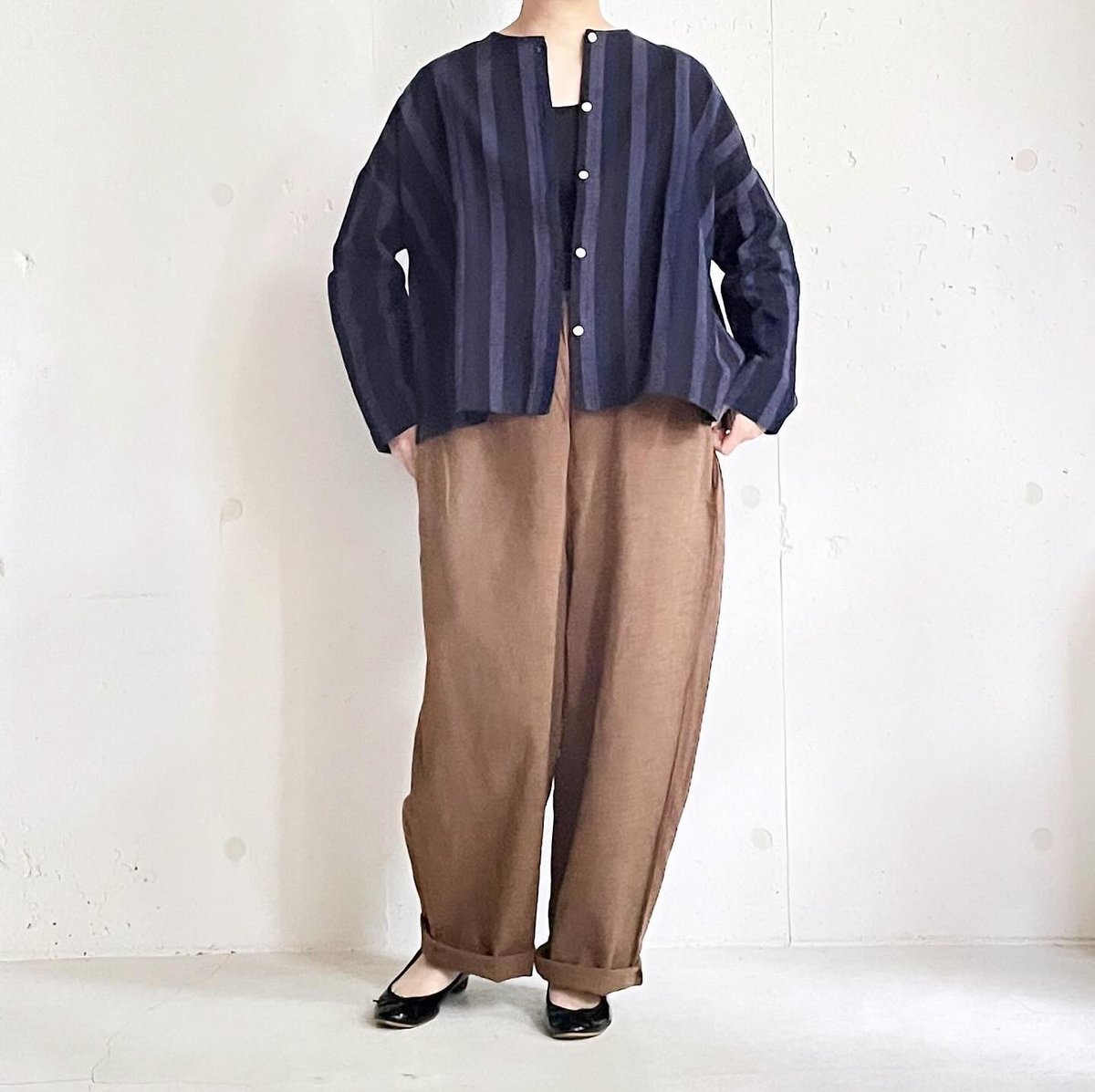 YAMMA 丸首ボタンシャツ/会津木綿 | zakkayaline