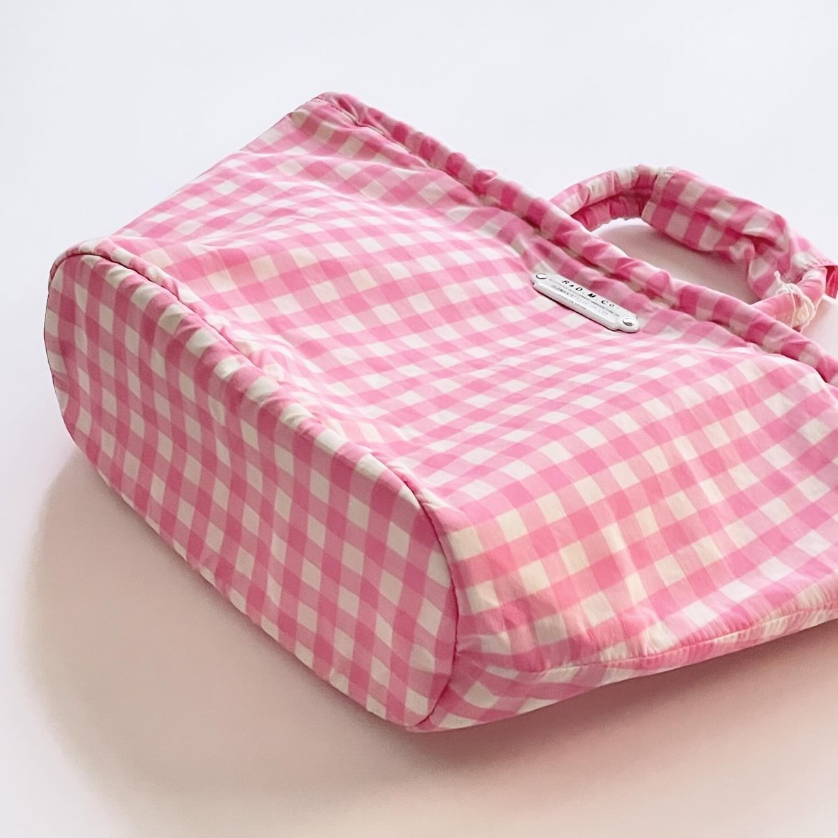 R&D.M.Co- marche bag S/GINGHAM CHECK | zakkaya