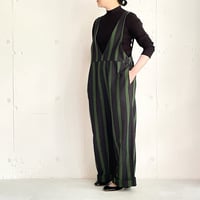 YAMMA 丸首ボタンワンピース/会津木綿/袖丈+20㎝ | zakkayaline