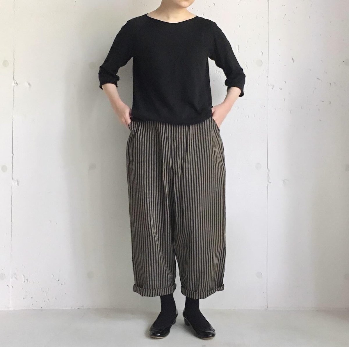 YAMMA ダボダボパンツ/会津木綿/+10㎝丈 | zakkayaline