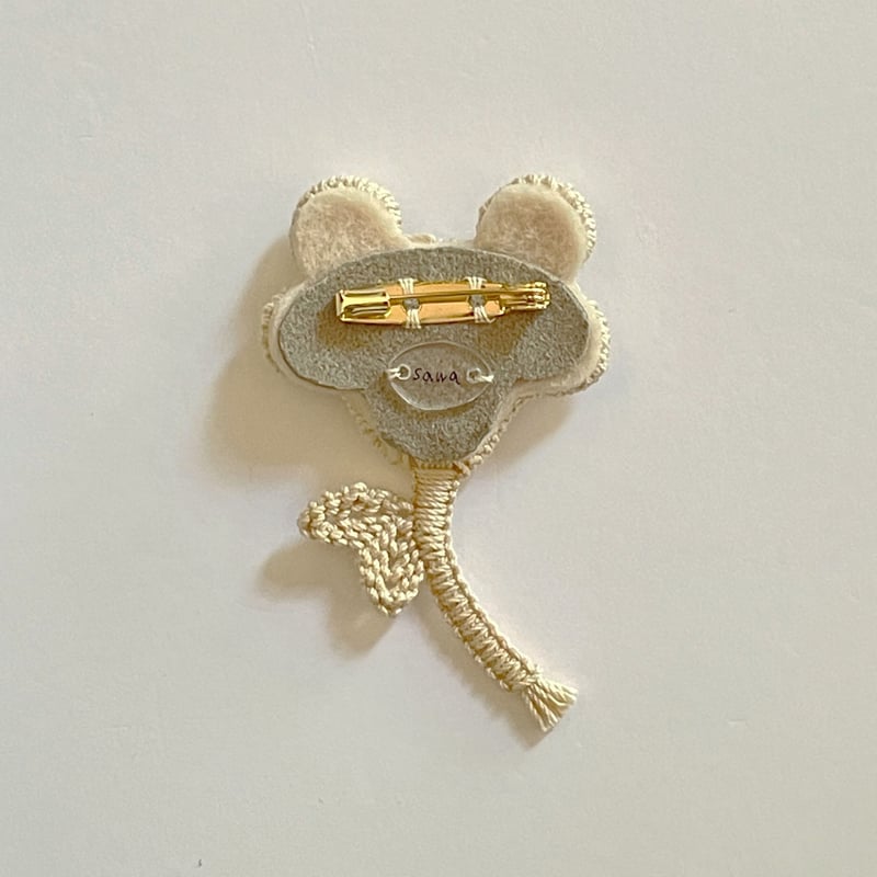 松田紗和 macrame lace brooch/D,E,F | zakkayaline