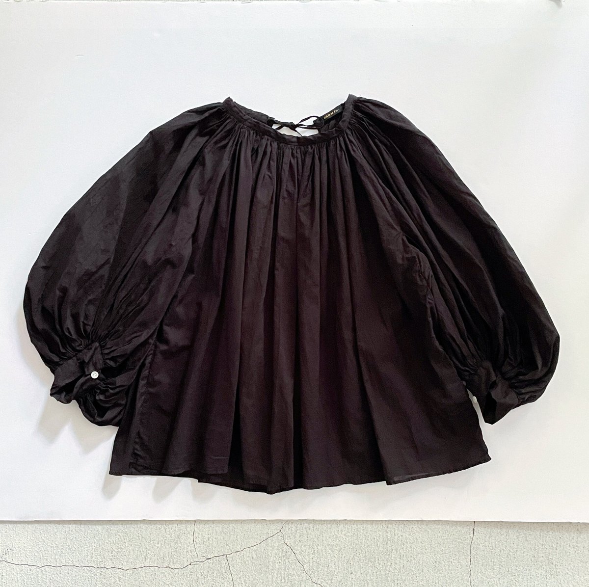 R&D.M.Co- gather smock/GARMENT DYE | zakkayaline