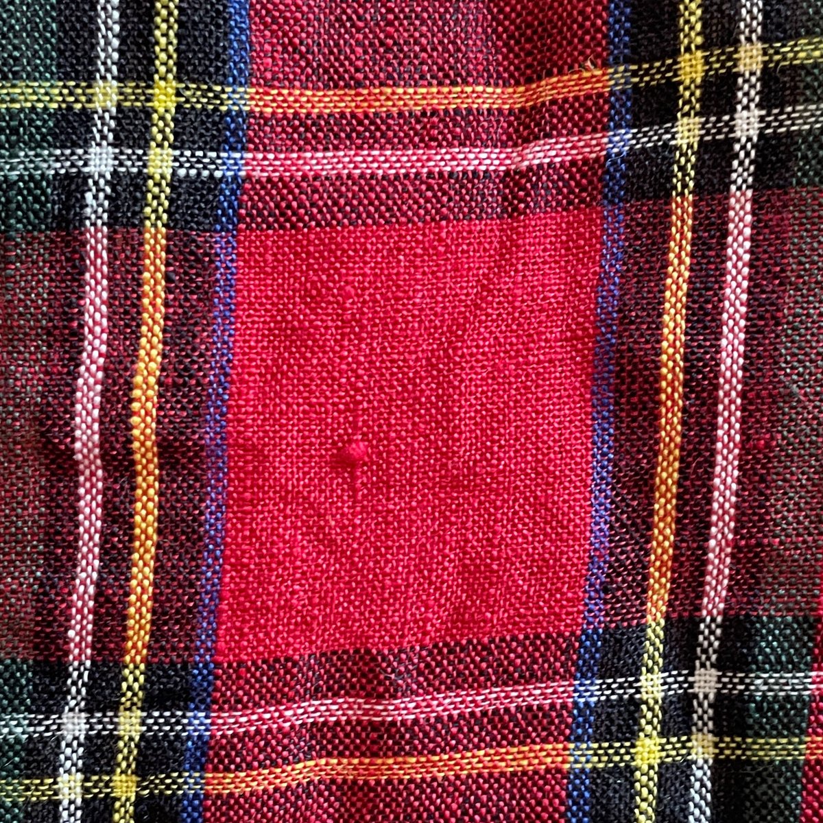 R&D.M.Co- linen bag/TARTAN CHECK | zakkayaline