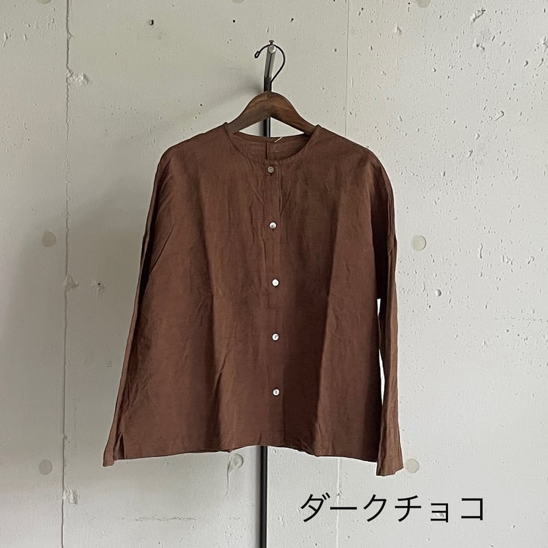 YAMMA 丸首ボタンシャツ/会津木綿 | zakkayaline