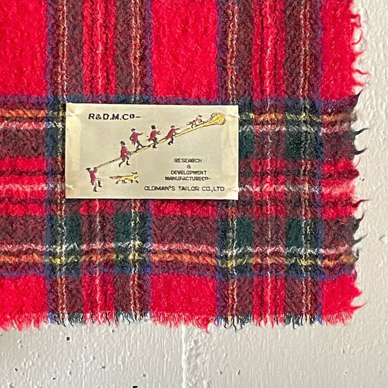 R&D.M.Co- wool muffler/TARTAN CHECK | zakkayaline