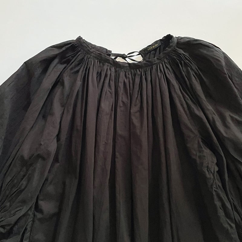 R&D.M.Co- gather smock/GARMENT DYE | zakkayaline