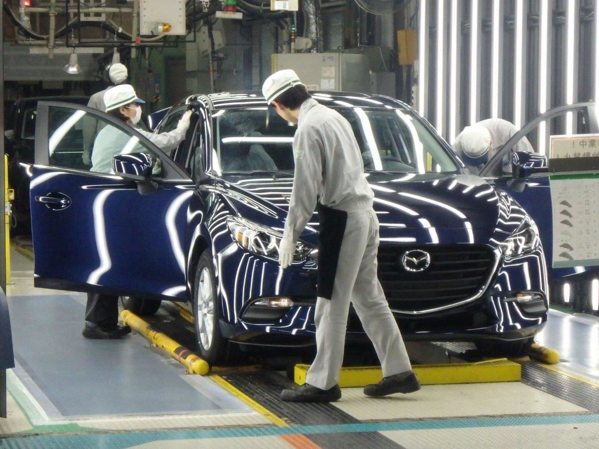 山口マツダ presents マツダ防府工場見学・マツダ車ドライブ・サッカー