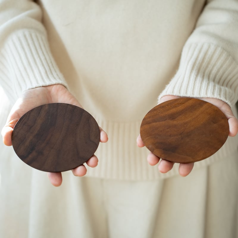 COASTER / round ウォールナット | cafenoma COASTER / round ウォールナット | cafenoma