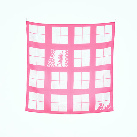 transparent printing handkerchief | window