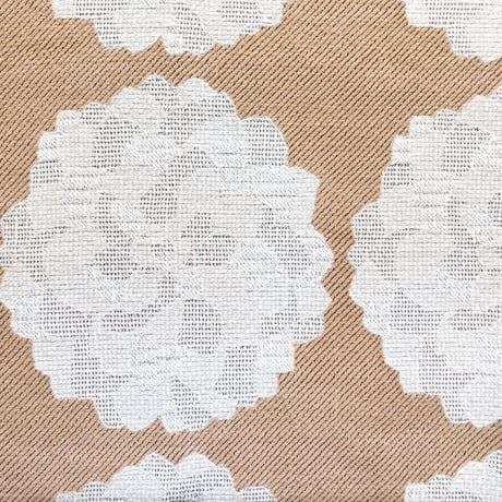 BLOOM blanket | DALIA beige (M)130cm×130cm
