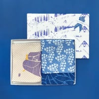 《GIFT SET》FLOWER blanket × HIDE AND SEEK multi case