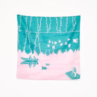 transparent printing handkerchief | lake