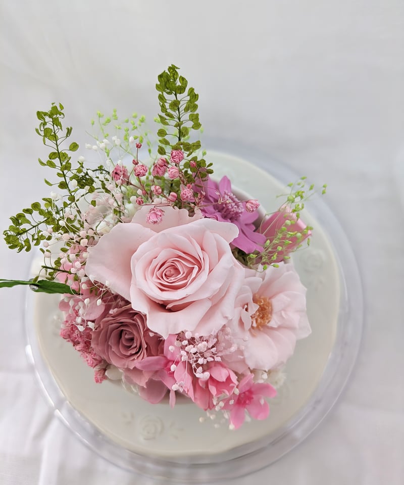 プリザーブドフラワーティーカップアレンジ専用/取り替え専用フラワー