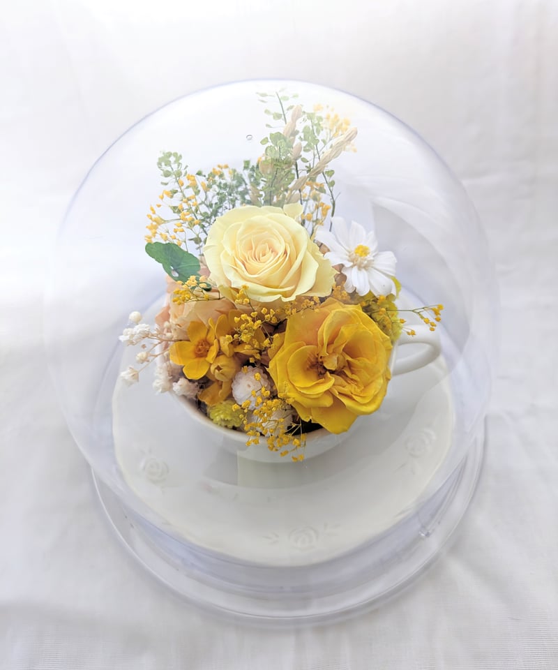 プリザーブドフラワーティーカップアレンジ専用/取り替え専用フラワー