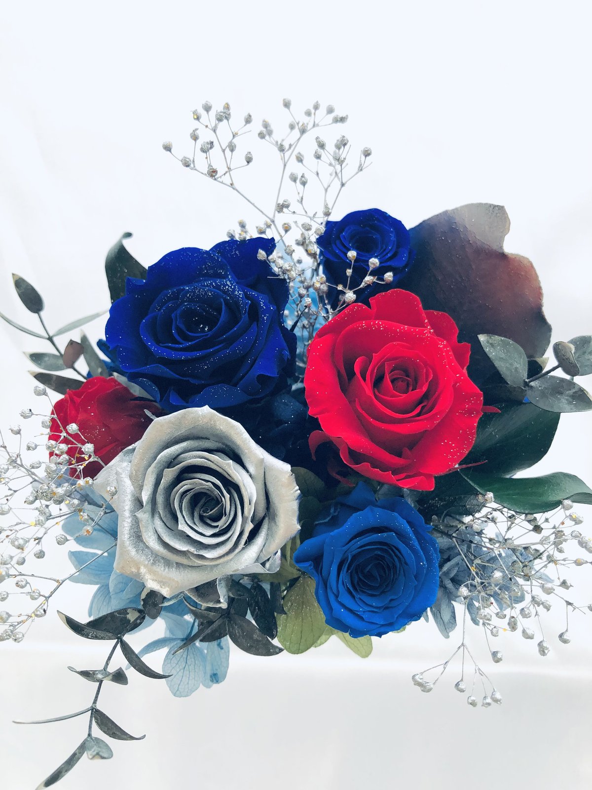 花瓶いらない！！三代目ØMI のメンバーカラー枯れない青い薔薇の