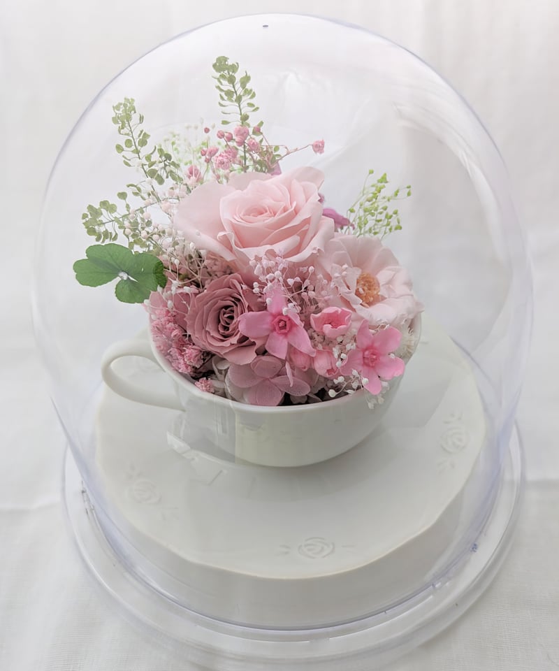 プリザーブドフラワーティーカップアレンジ専用/取り替え専用フラワー