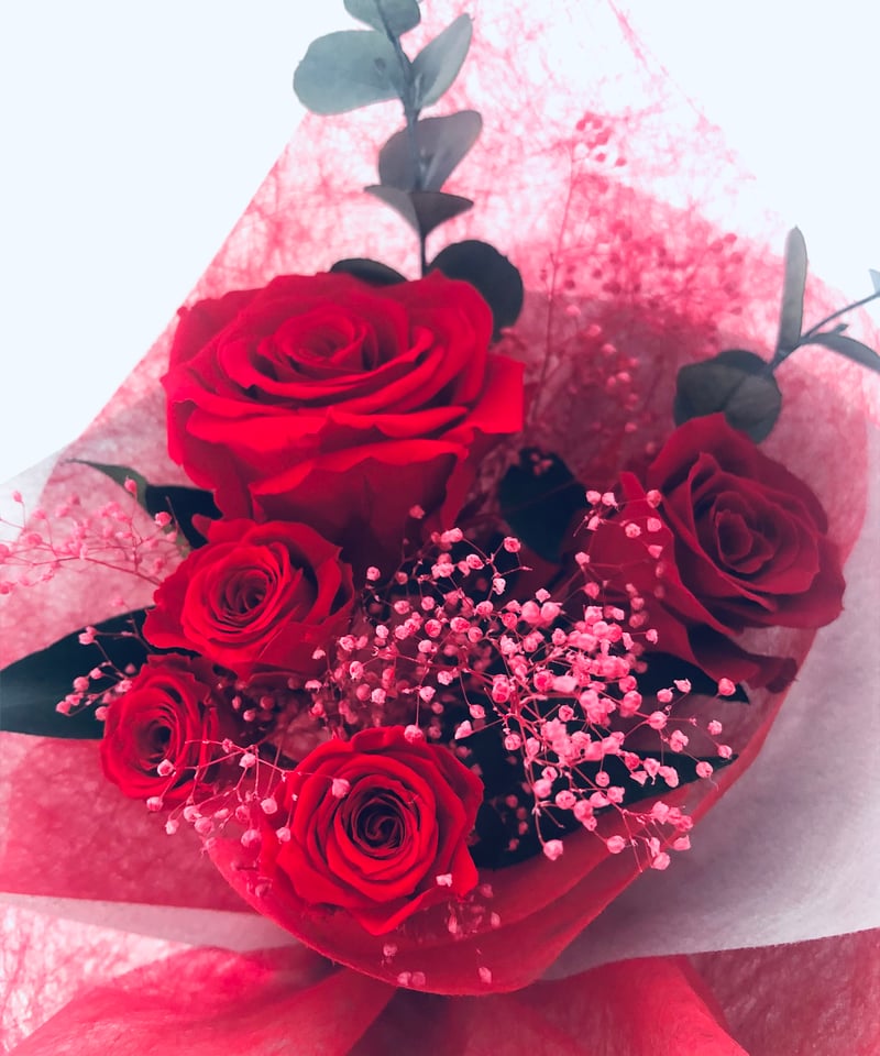 赤いプリザーブドローズ 花束 プリザーブドフラワー プロポーズ 花束 バラ 12本 【ローズブーケ 12本