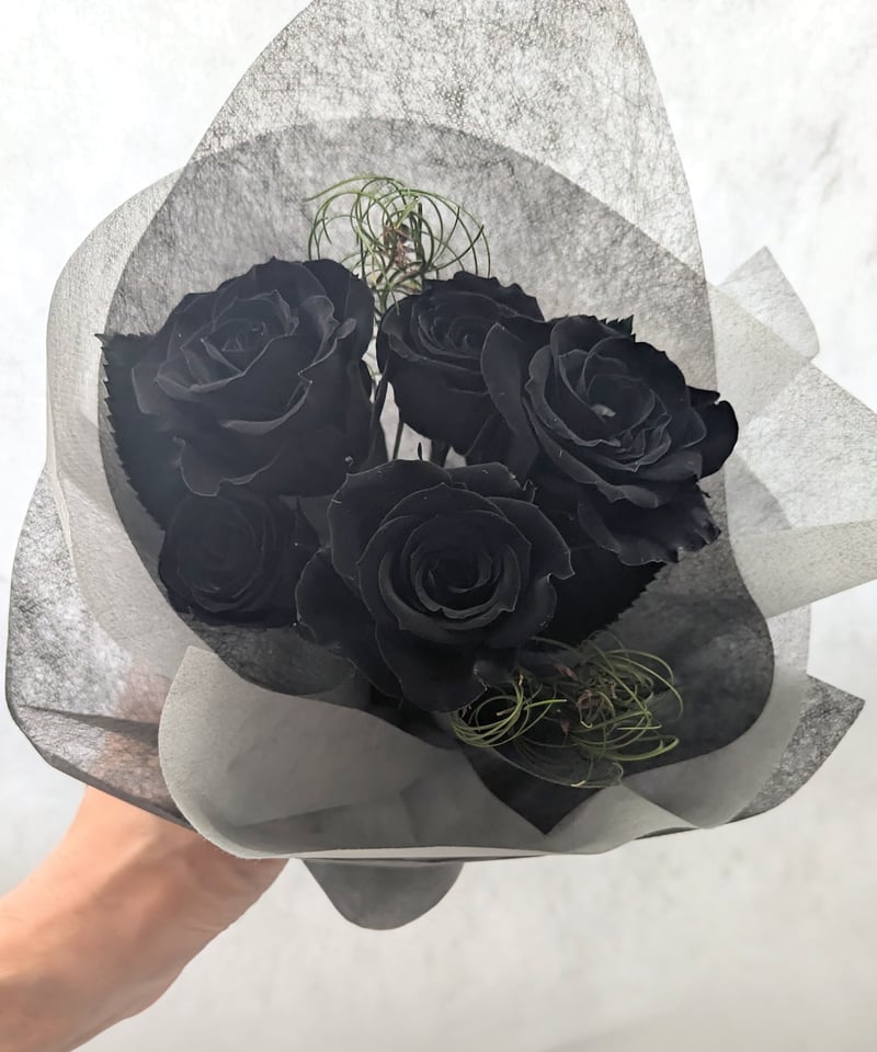 875 Protech製USA 薔薇×フリンジレザー 黒 コンチョ装飾 16 875