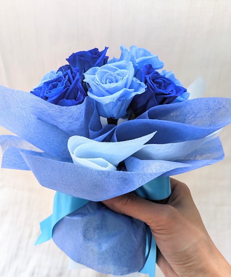 青い薔薇 様@AF & KC & IW 青い薔薇 様@AF & KC & IW 100619kk青いバラ | ブリザーブド