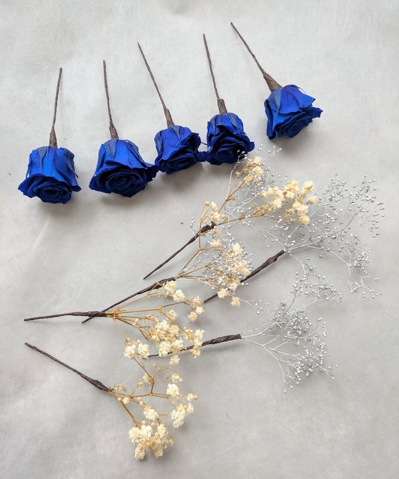 Moitie 初期青薔薇ヘッドドレス Moitie 初期青薔薇ヘッドドレス