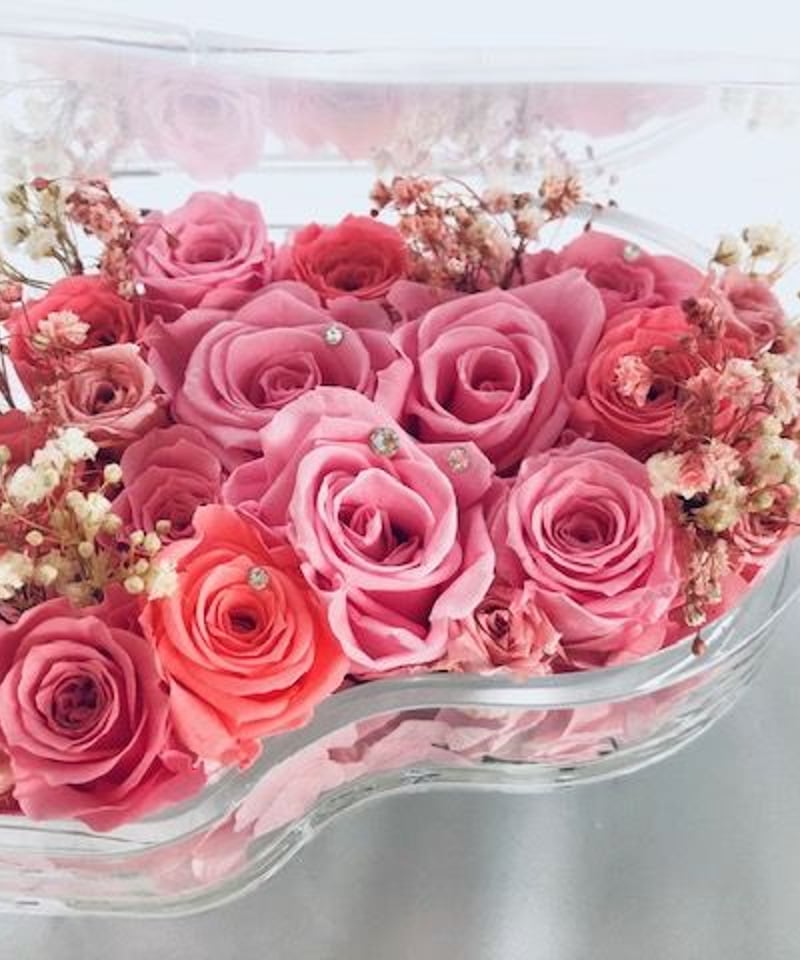 プリザーブドフラワー／グランドピアノシリーズ】優しいエレガントな