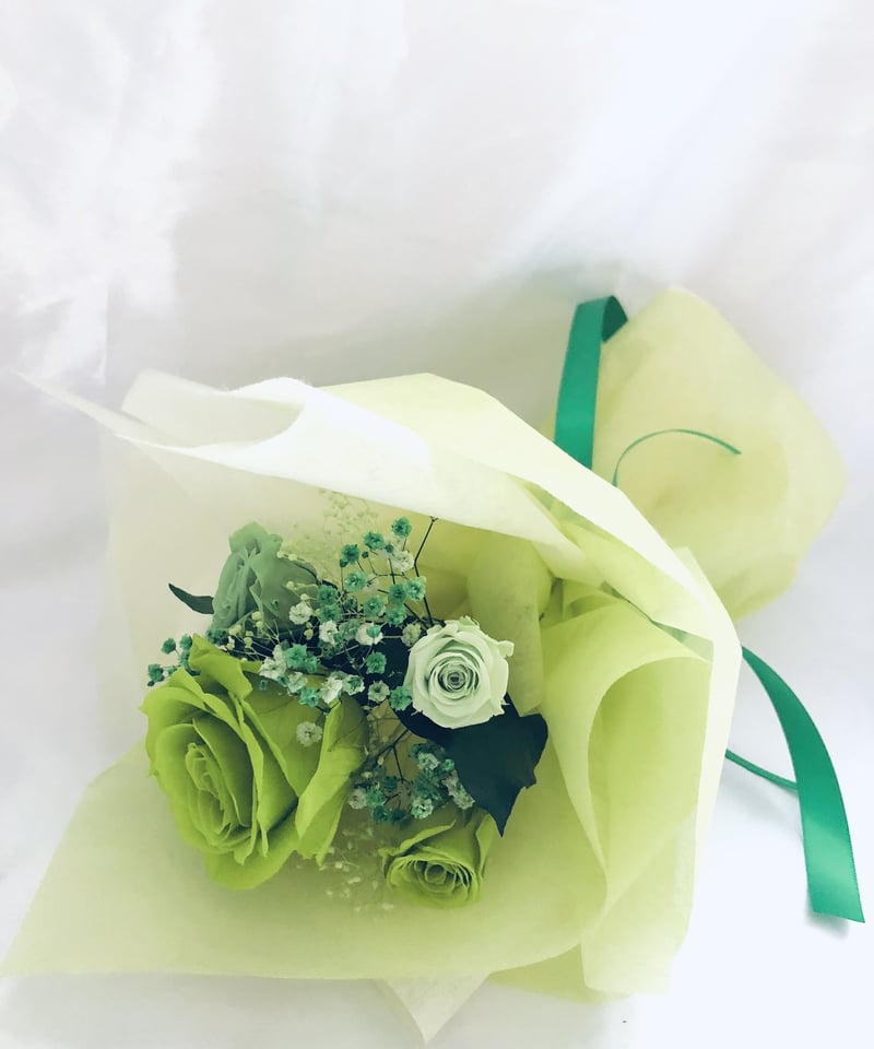 グリーンリーフ 薔薇 アレンジメント グリーン系アレンジメント「ニクスフローリスト」｜【イー