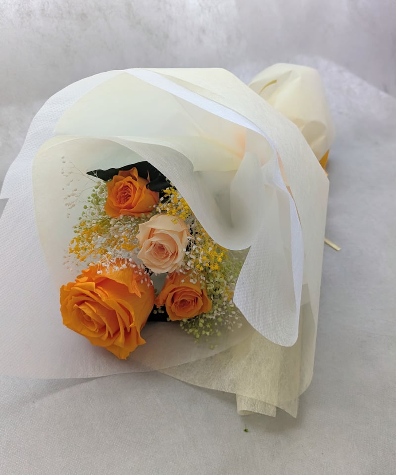 ドライフラワー❇️ミニバラ❣️オレンジ系 ドライフラワー❇️ミニバラ❣️オレンジ系 ドライフラワー ミニバラ