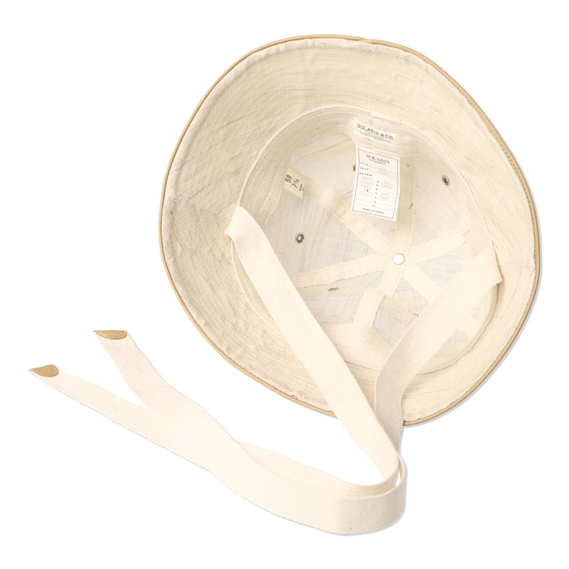 SOLARIS & Co. HEMP BUCKET HAT 