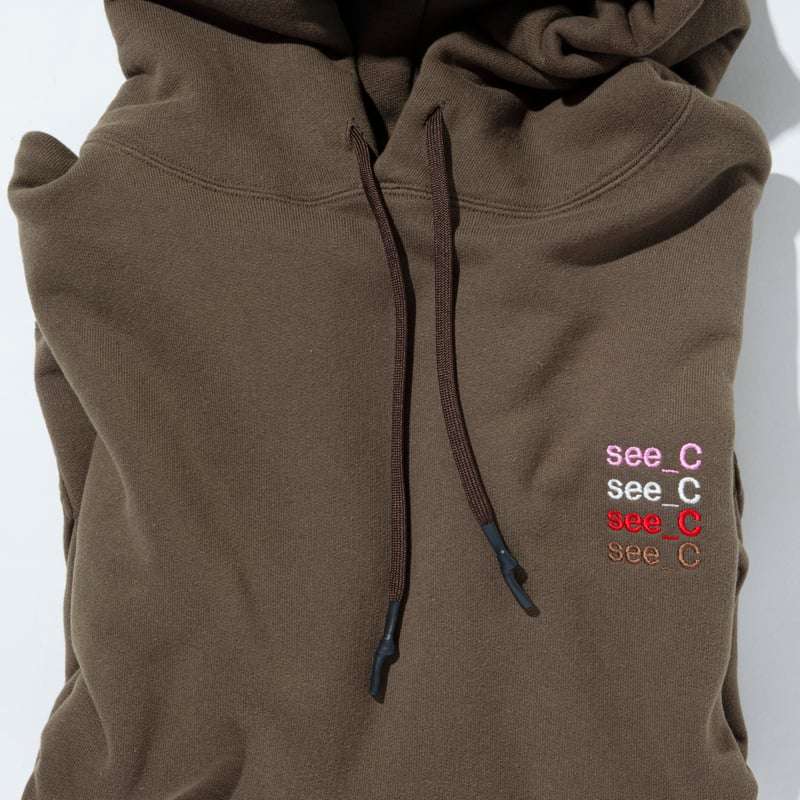 SEESEE x eye_C HOODY SWEAT【BROWN】 | STUDY SHO...