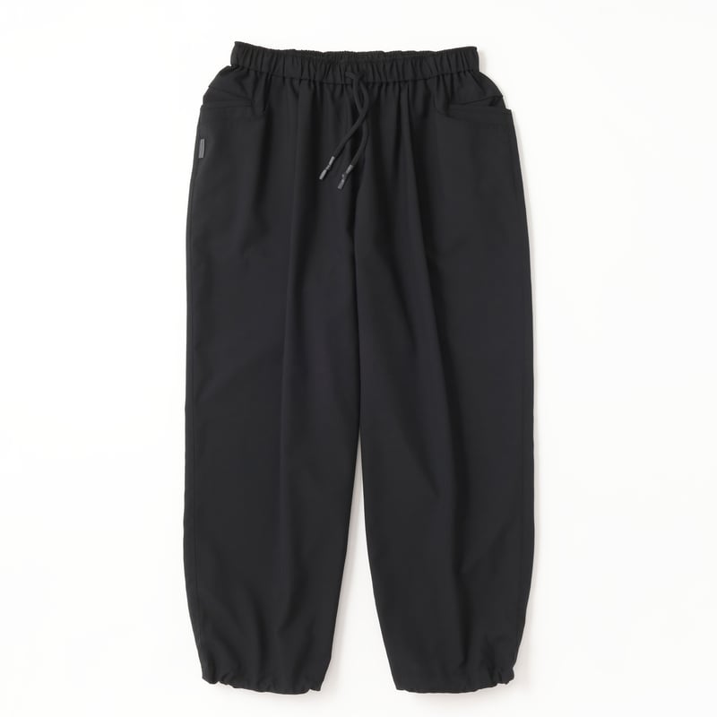 S.F.C BAGGY SUMMER WOOL PANTS Black【SFCSS25P01】