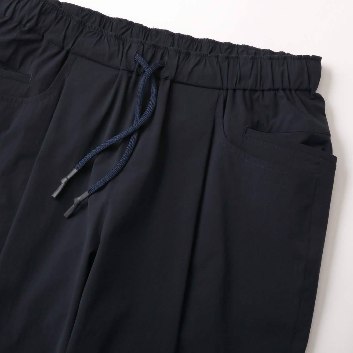 S.F.C WIDE TAPERED EASY PANTS (NYLON) Navy【SFCF...