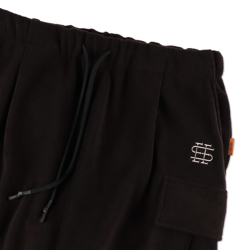 SEESEE シーシー MESH SPORTY PANTS ブラック