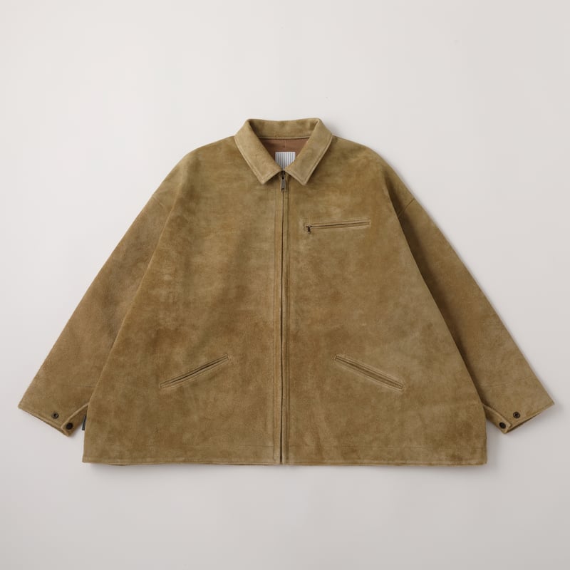 S.F.C SUEDE CRAFT JACKET Camel【SFCFW24J01】 | ST